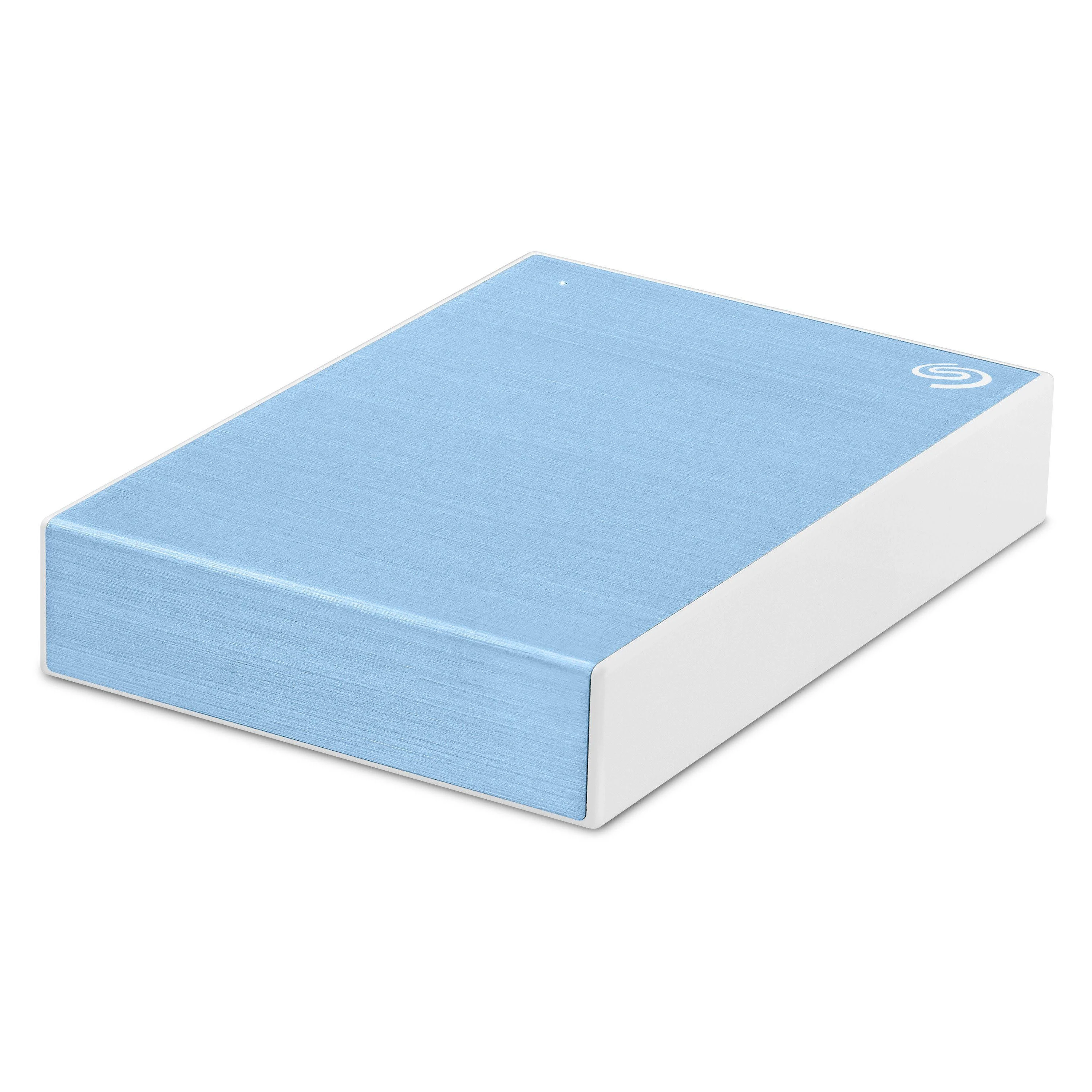 Seagate One Touch 2TB 2.5 Inch External Hard Disk (Light Blue) view 3